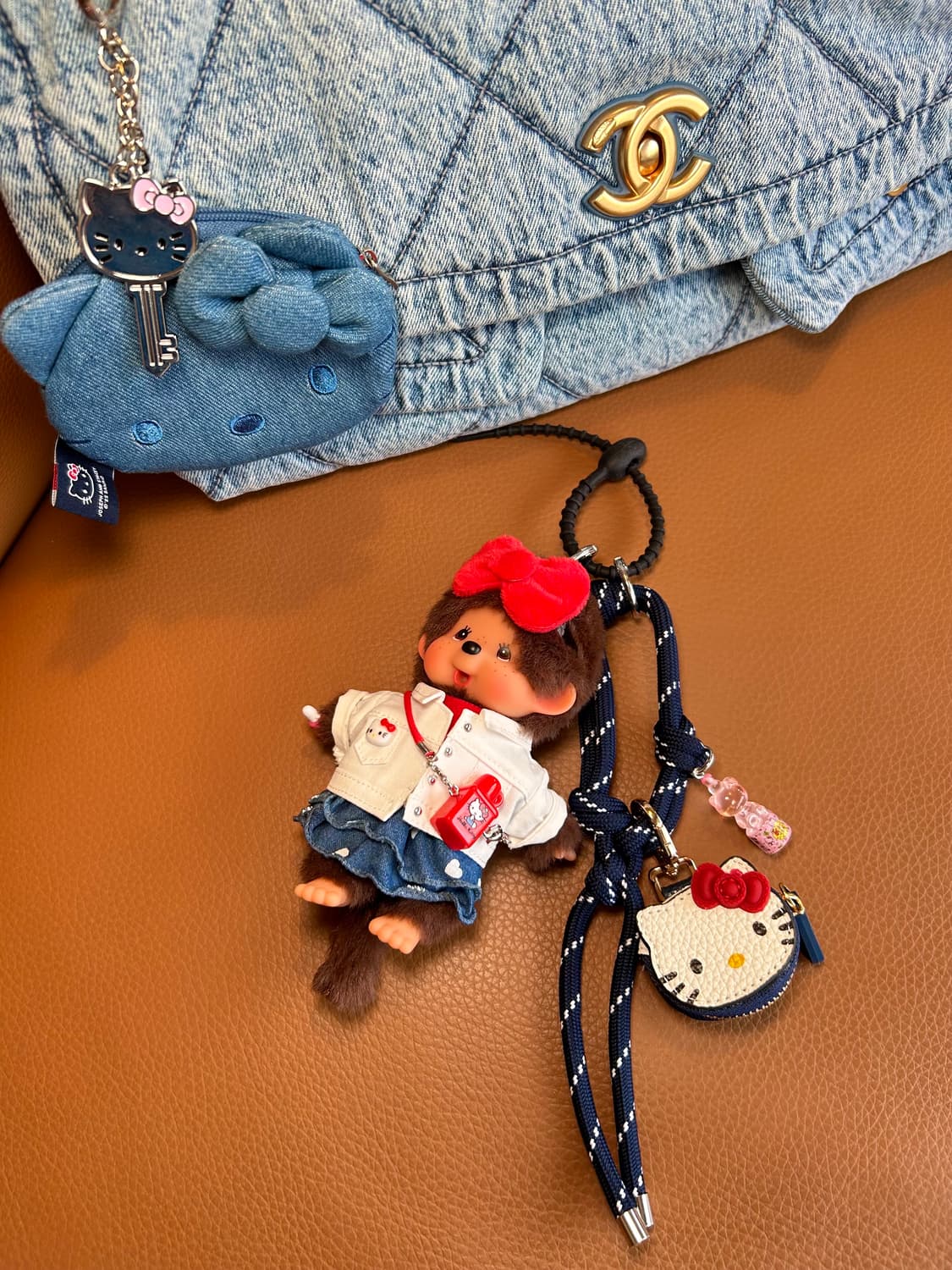 (67) ✨🤍정품몬치치 +키티 커스텀 상품이미지7