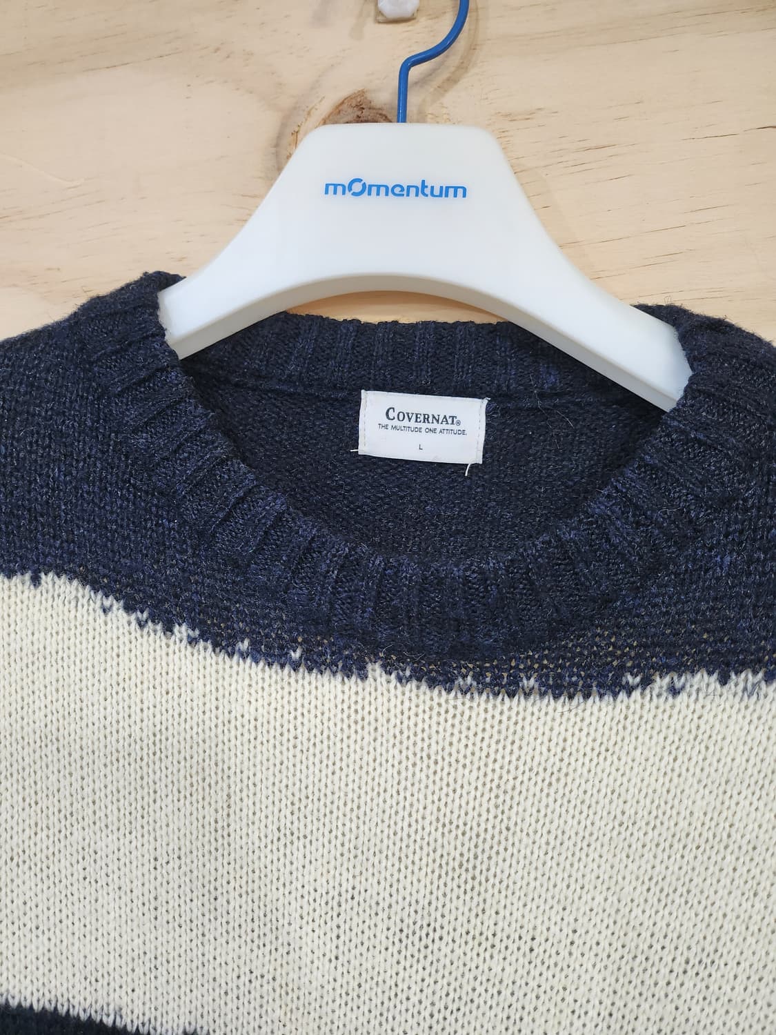 346) 커버낫 스트라이프 니트 상품이미지5