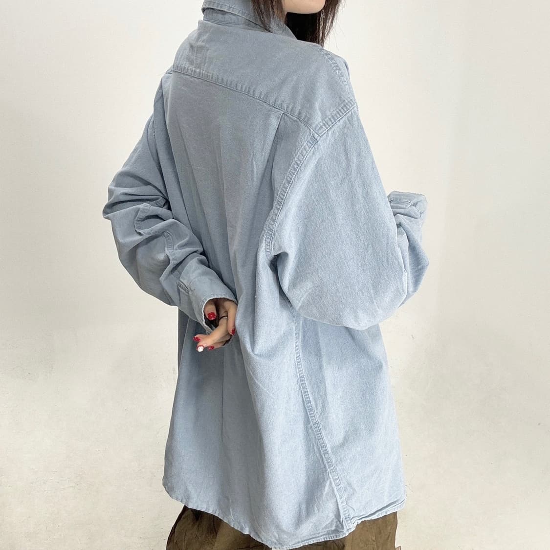 Wrangler 데님 긴팔셔츠 상품이미지4