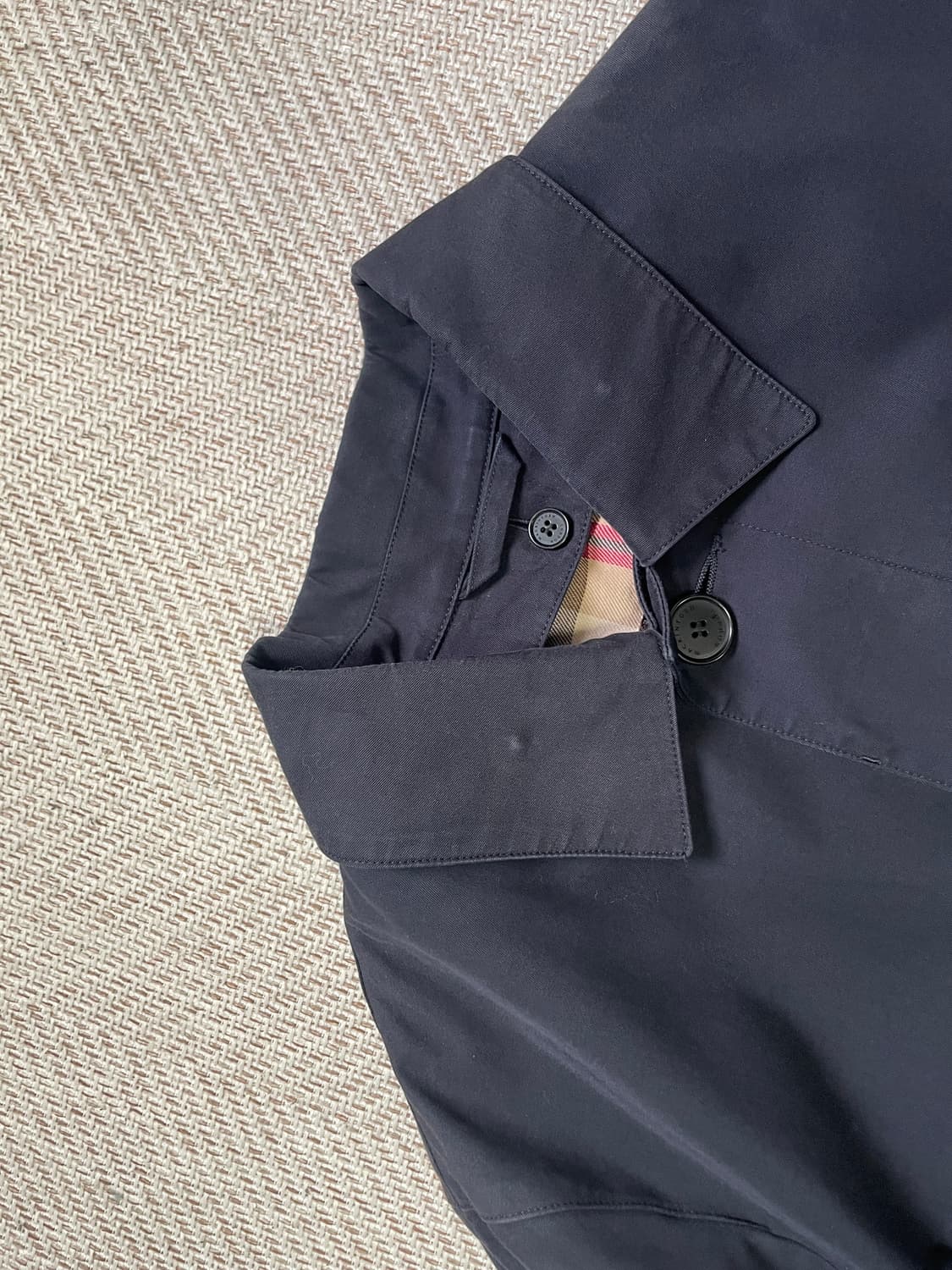 맥킨토시 런던 히든버튼 발마칸 싱글 코트 J04099 상품이미지4