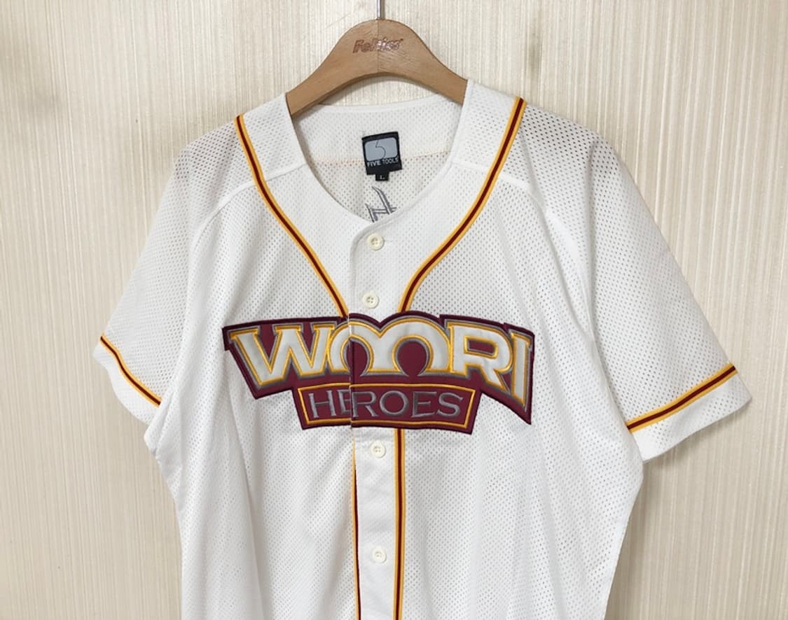 KBO 우리히어로즈 2008 창단유니폼/홈져지 L 상품이미지6