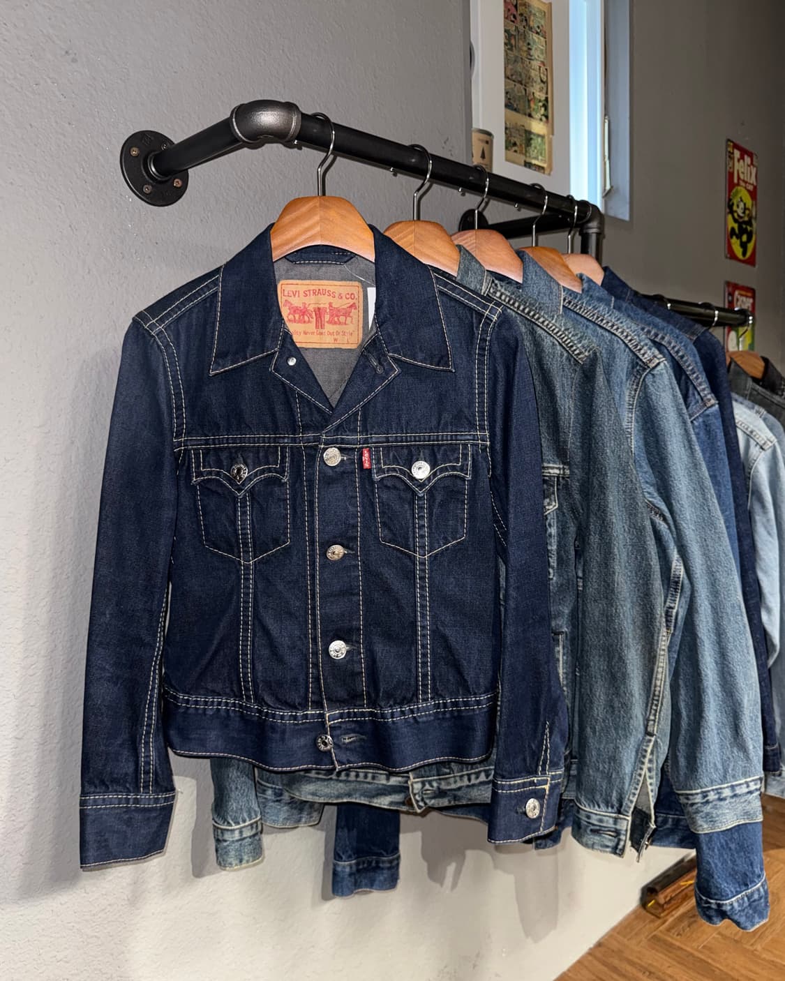 리바이스 웨스턴 데님자켓 상품이미지1