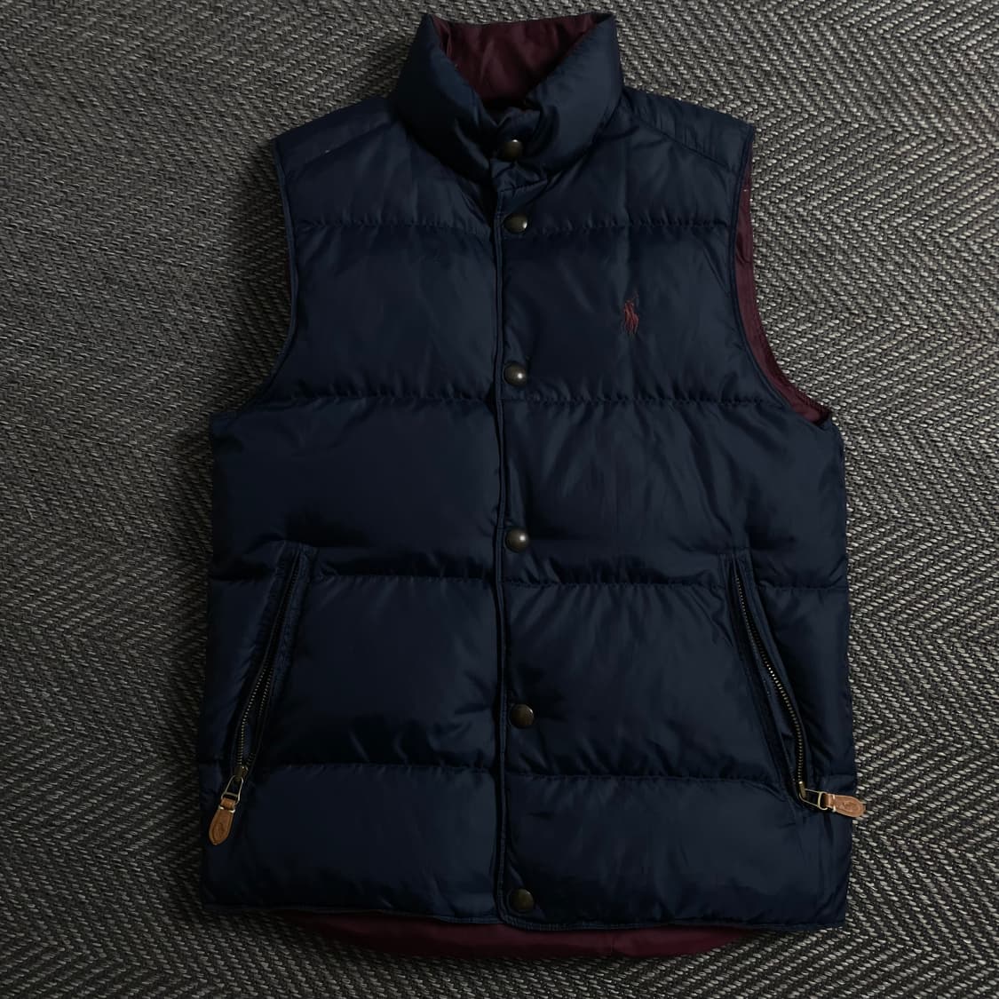 폴로 랄프로렌 포니 로고 양면 다운 베스트y 4082 상품이미지2
