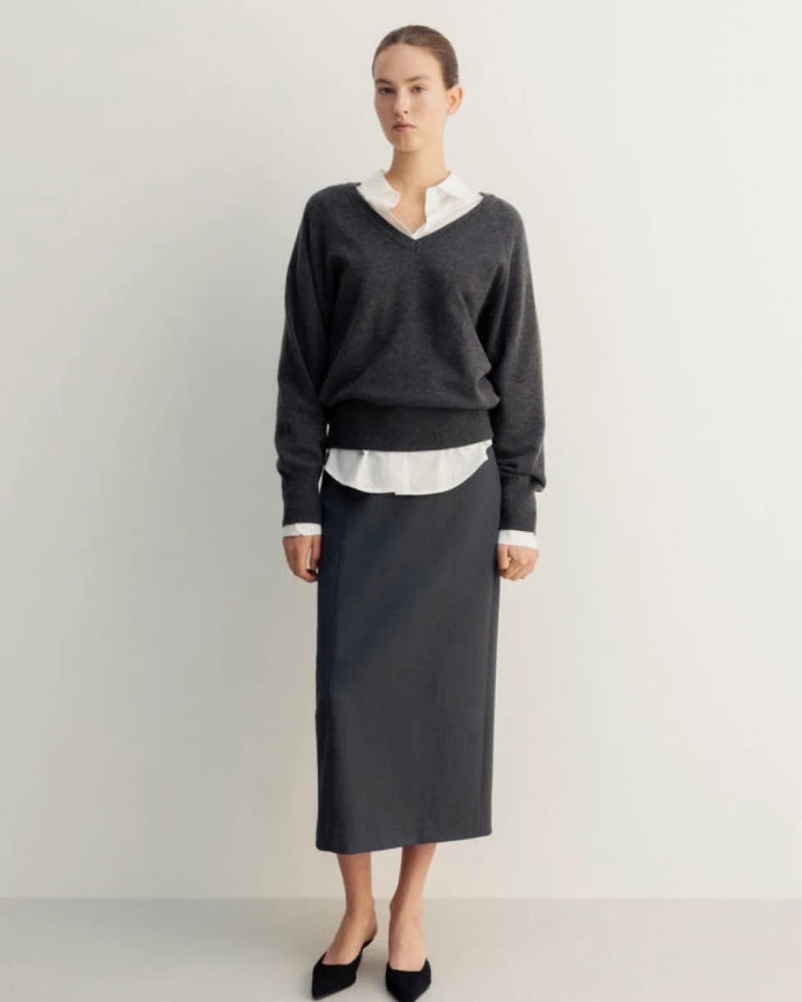 시에 젠느 벨트 스커트 새상품 상품이미지2