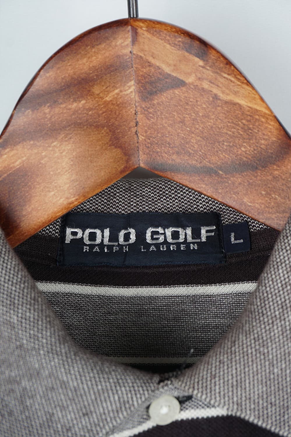  00's POLO GOLF stripe pique shirt 상품이미지7