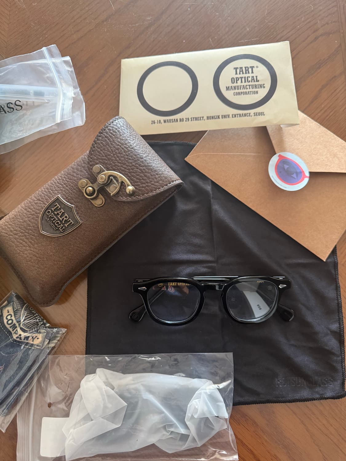 타르트옵티컬 아넬 46사이즈 블랙  상품이미지1