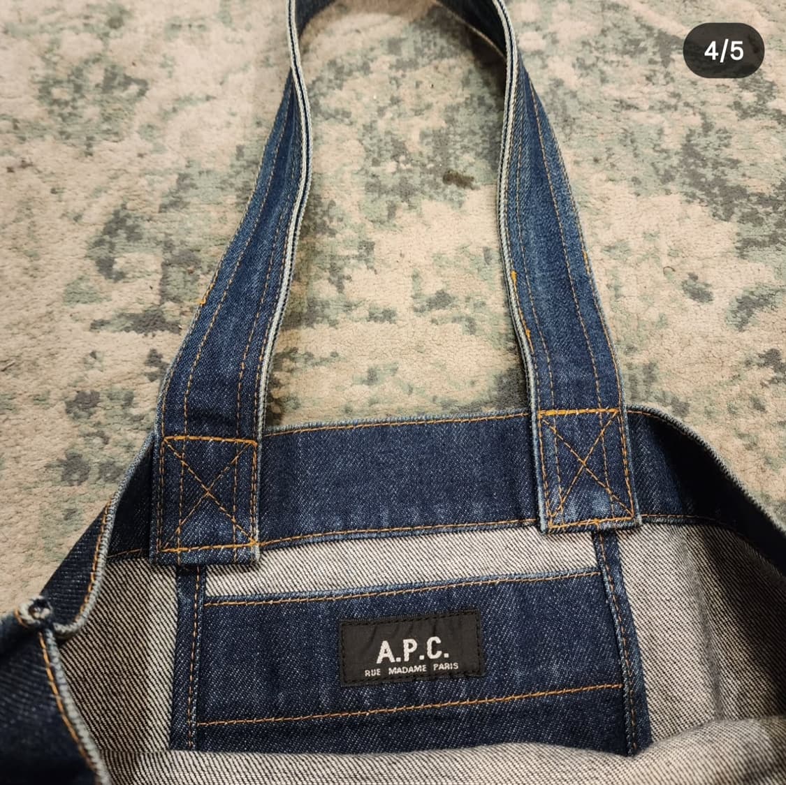 A.P.C. 데님 토트백 상품이미지5