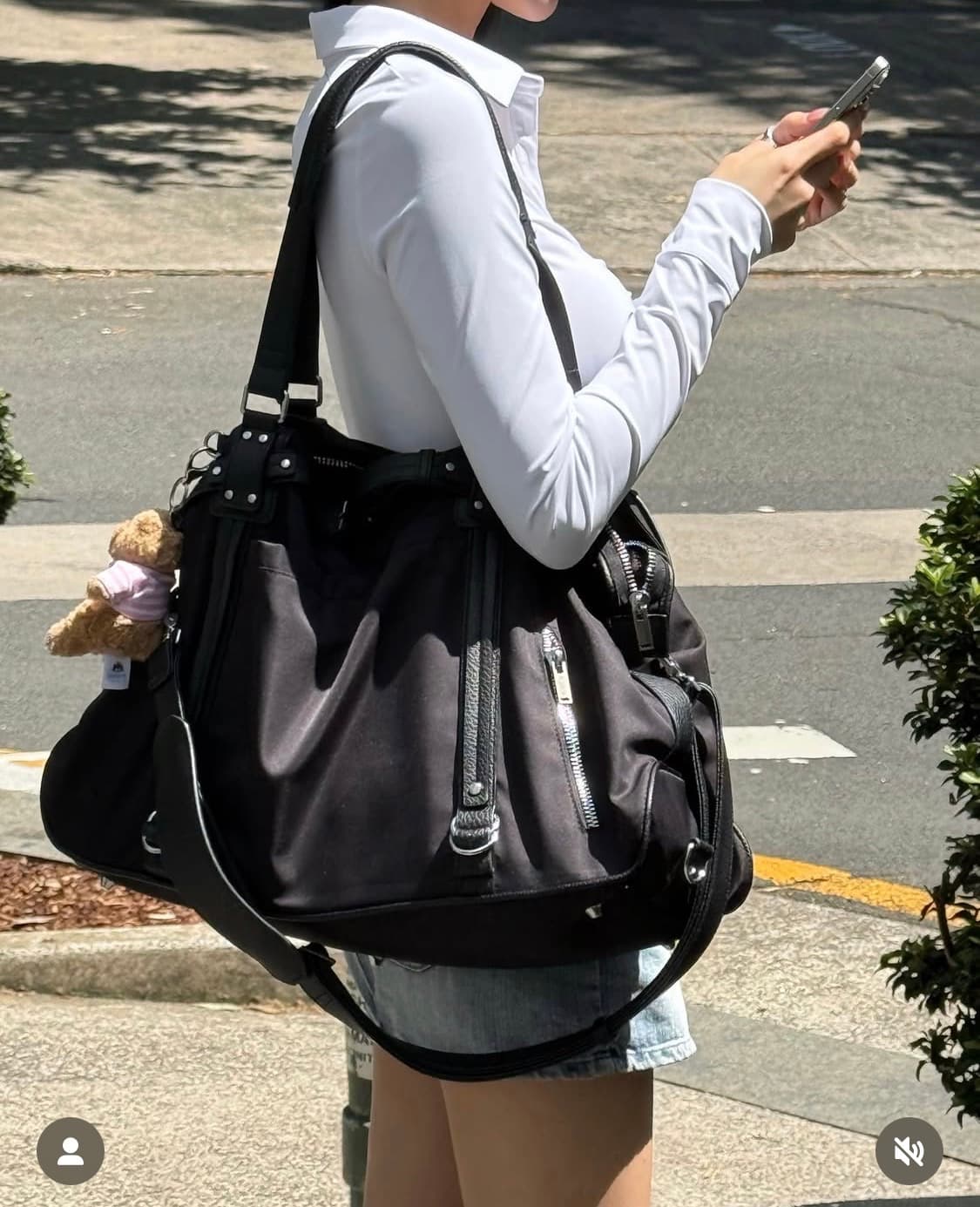 새상품,택o)페일베이드 Collar Shirring  Zip-Up-화이트 상품이미지6