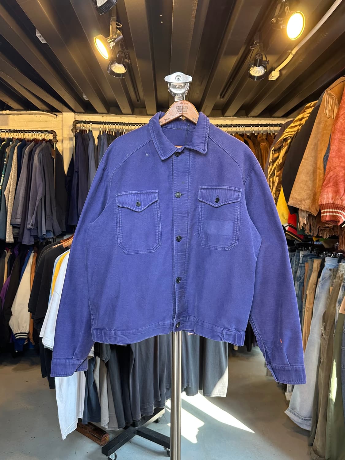 프렌치워크웨어 몰스킨 프렌치 워크자켓 상품이미지1