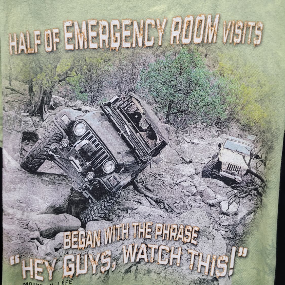 The Mountain 빈티지 프린팅 셔츠 상품이미지3