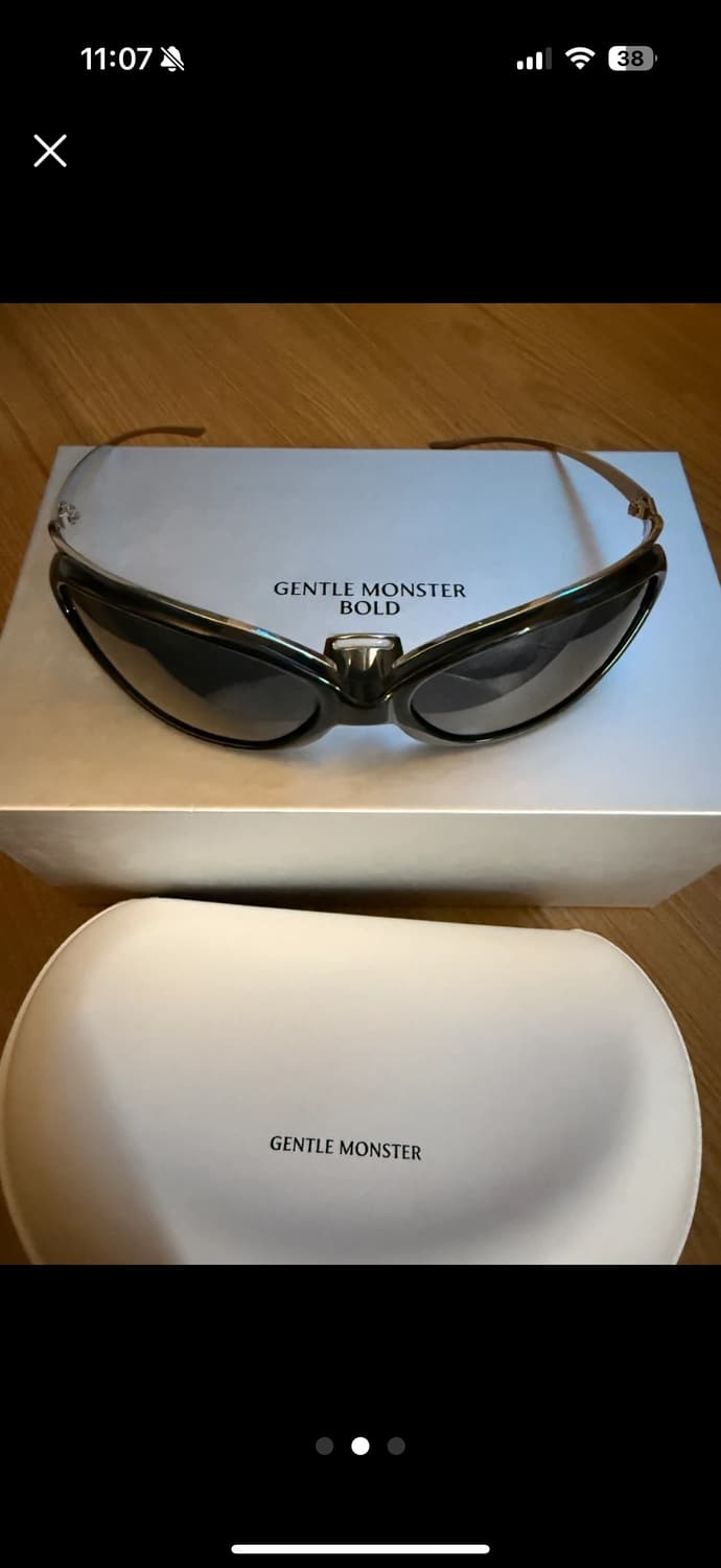 (미착용)젠틀몬스터 BOLD 선글라스(노이즈베일) 상품이미지2