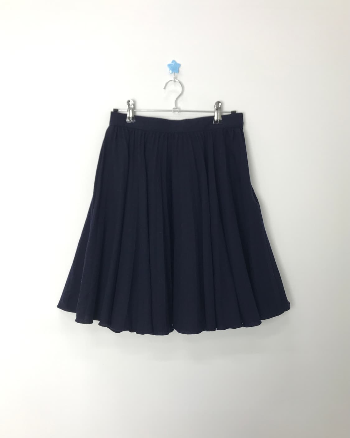 Jpn Navy Wool Midi Skirts 상품이미지1