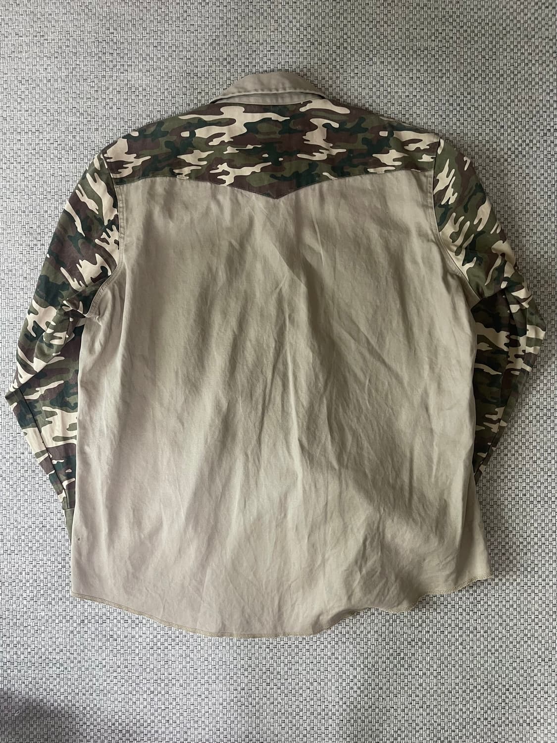 Wrangler 카모 웨스턴 셔츠 xxl 상품이미지2