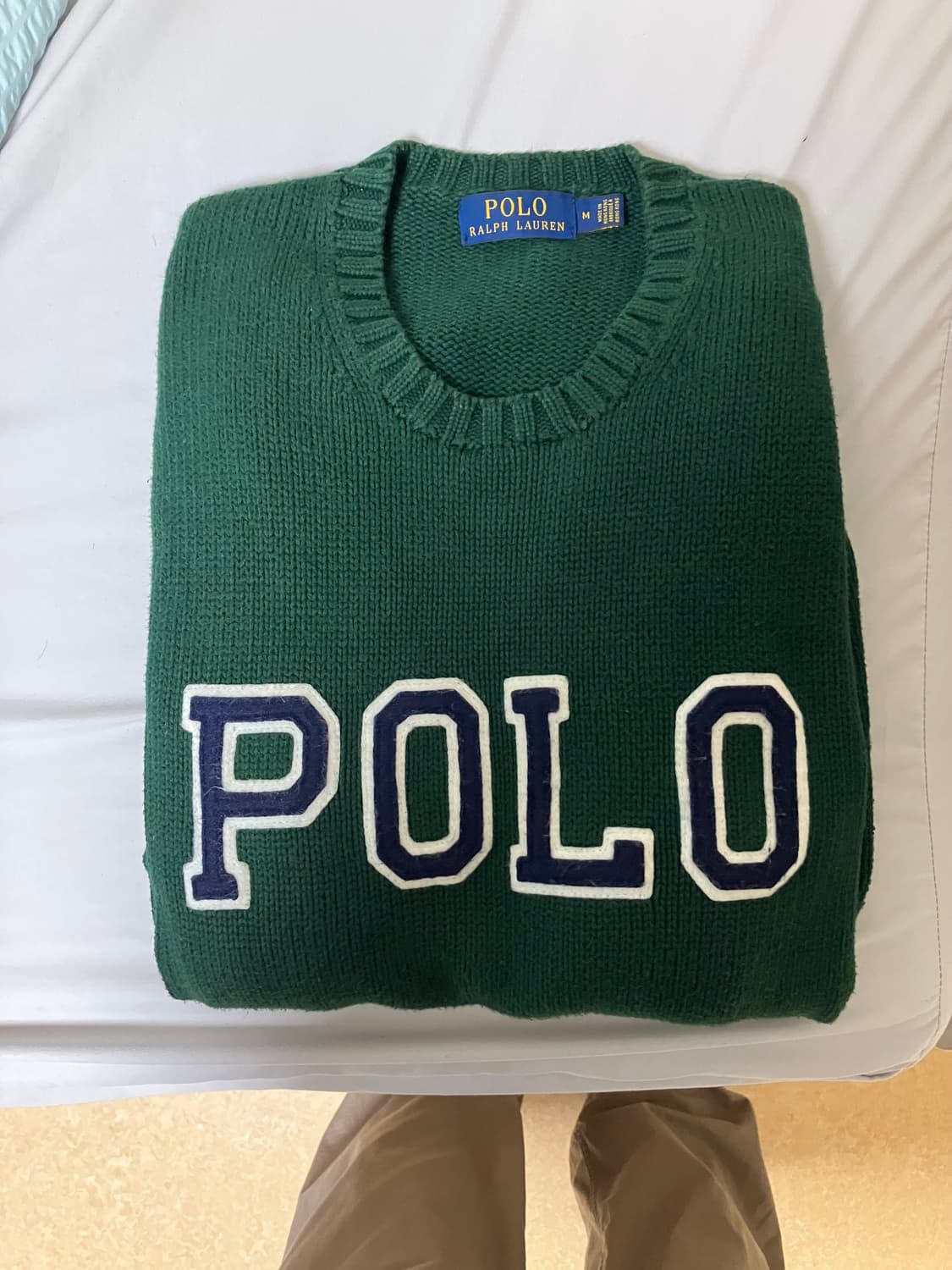 폴로 랄프로렌 빅로고 니트 상품이미지1