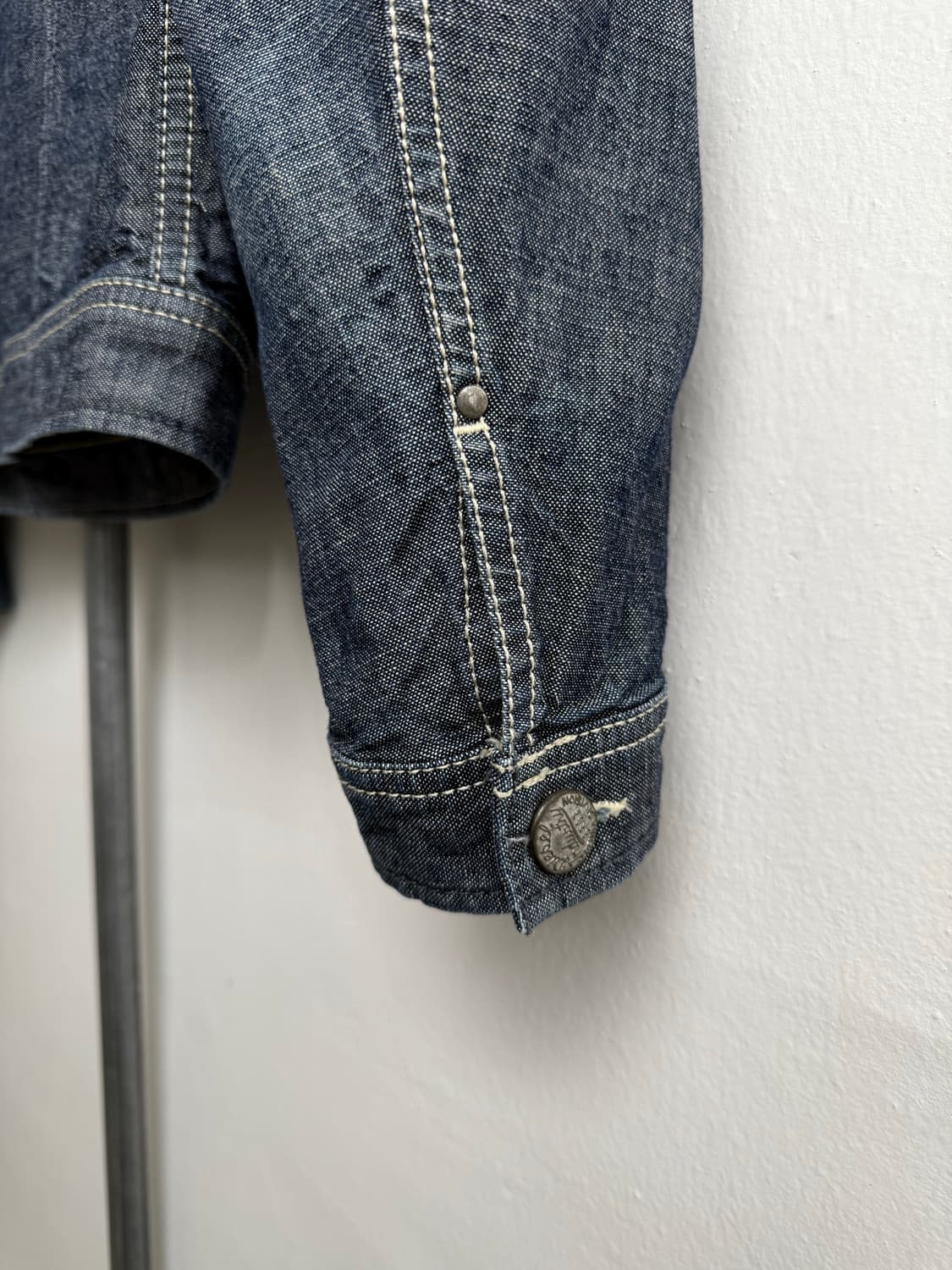 Diesel Denim Embroidered Trucker Jacket 상품이미지6