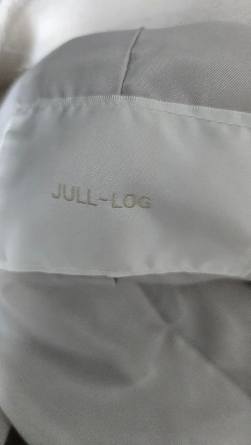 줄로그 라이트그레이 퍼 롱코트 상품이미지5