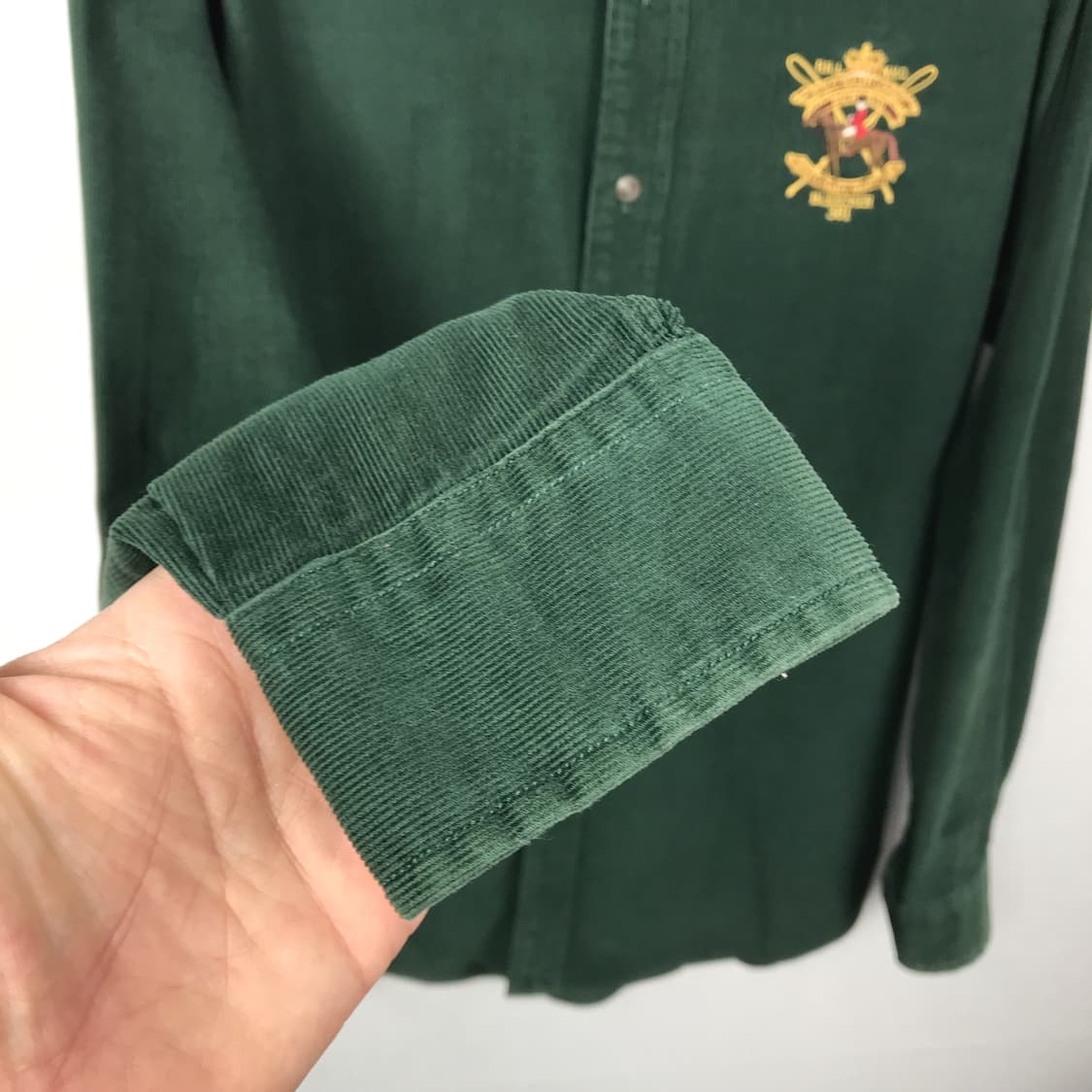 폴로 랄프로렌 골덴 코듀로이 남방 셔츠 남성M 상품이미지5