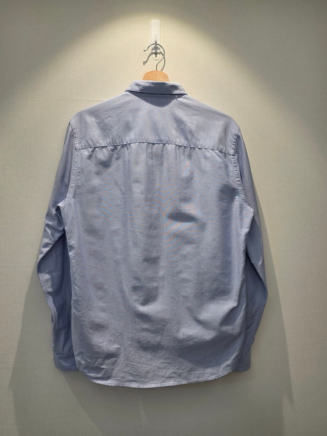 AMI 아미 스몰 하트 로고  옥스퍼드 셔츠 상품이미지4