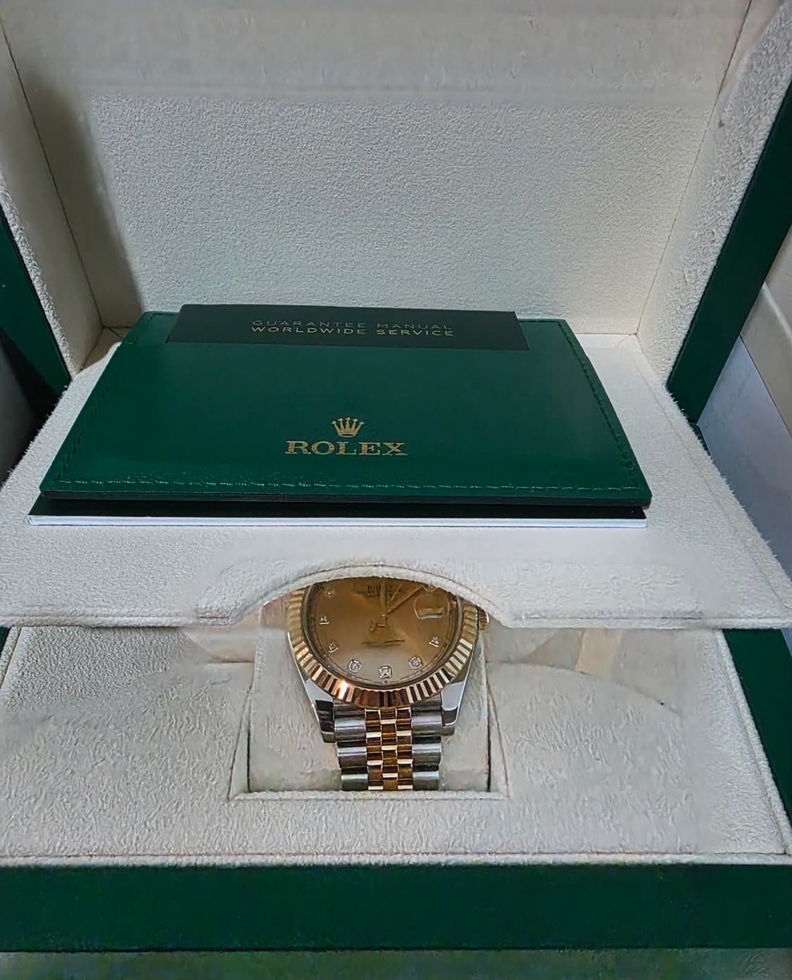 롤렉스 데이저스트 41 콤비 샴페인 10P 풀셋 (126333) 상품이미지3