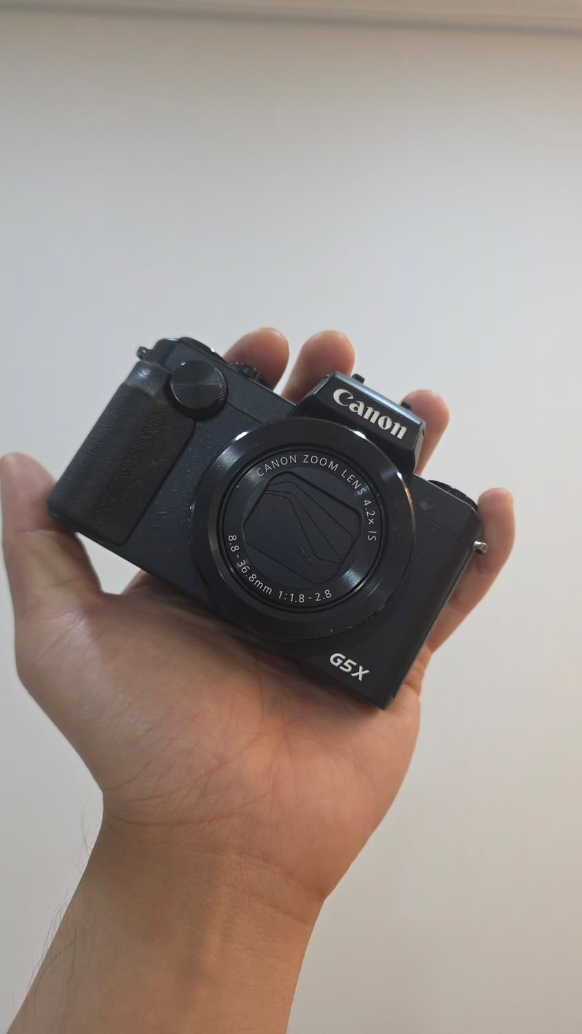 캐논 G5X 하이엔드 똑딱이 카메라 (흑백 사진 강추) 작례 O 상품이미지1