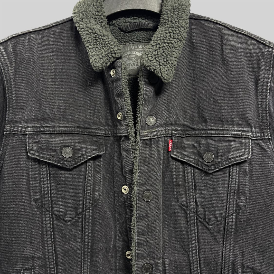 리바이스 쉐르파 자켓 검검 M 상품이미지2