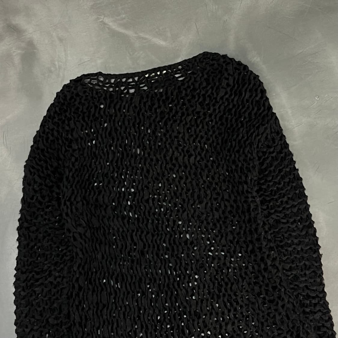 헬무트랭 그물 니트 y15767 상품이미지5