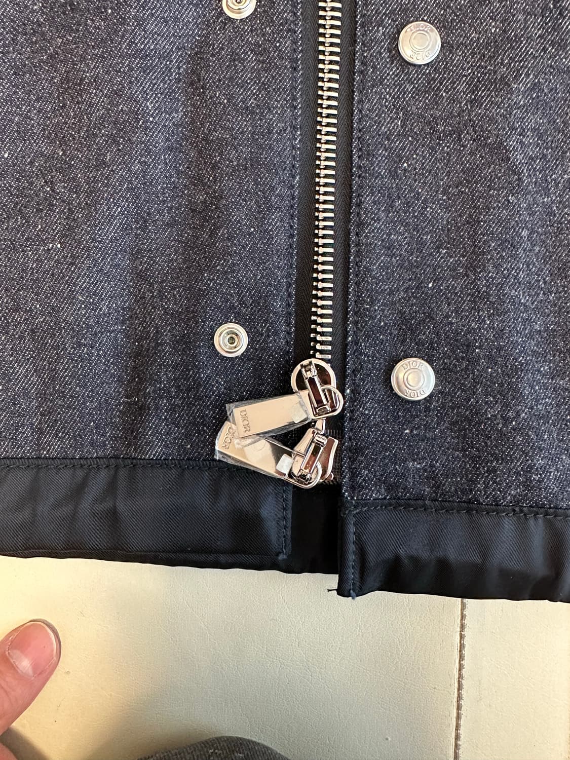 디올 사카이 데님 셔츠 자켓 / 50 상품이미지3