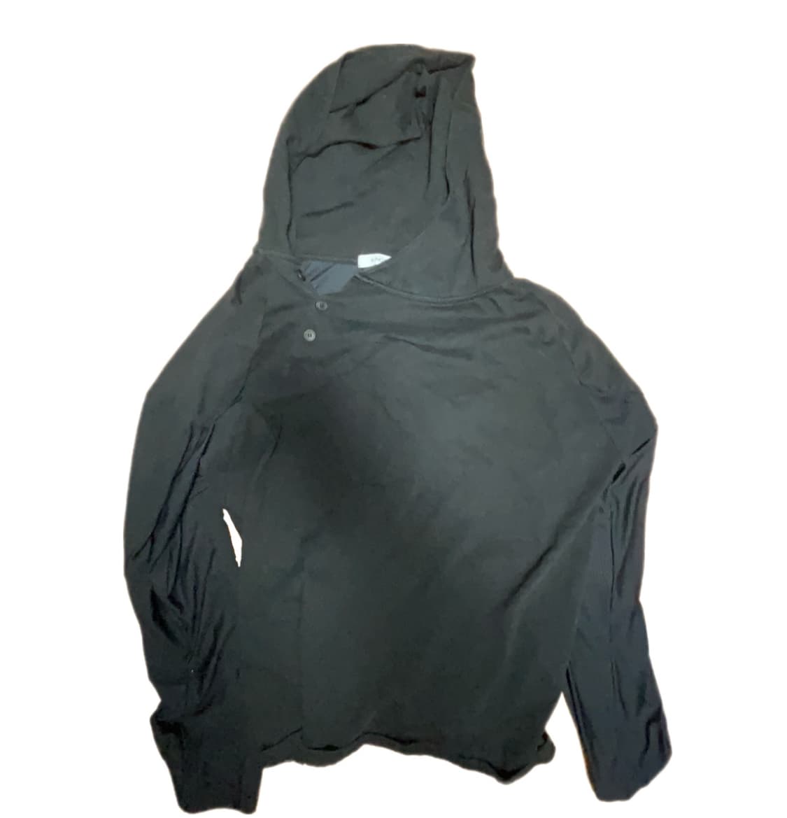 이그노타 CORE:10 BUTTON HOODIE (BLACK) L 상품이미지4