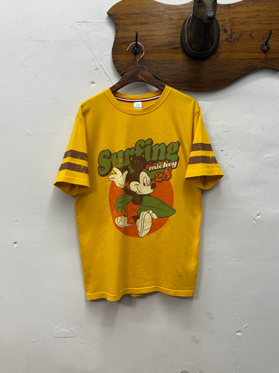 Disney Mickey Mouse Surfing Short Sleeve 상품이미지1