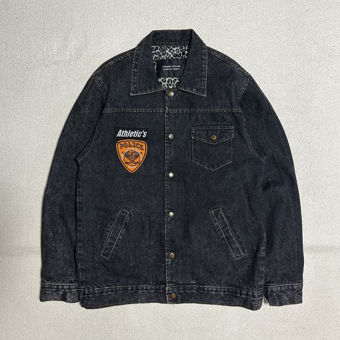 로킷 런던 빈티지 데님 자켓 상품이미지2