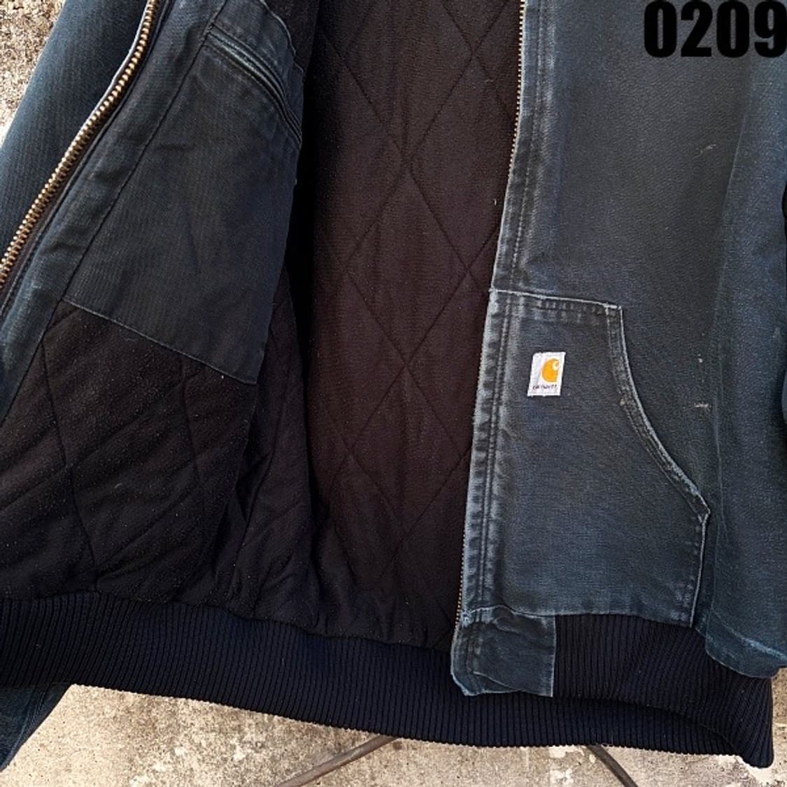 칼하트 덕 후드 워크 자켓 M 0209 상품이미지6