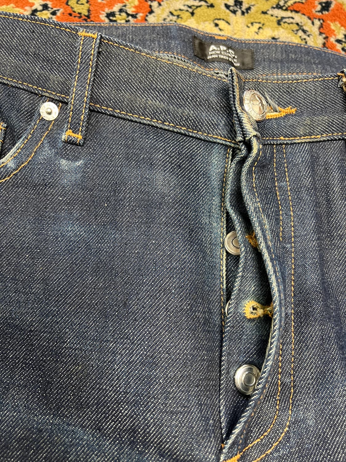 [35] 아페쎄 NEW CURE H 데님 팬츠 상품이미지4