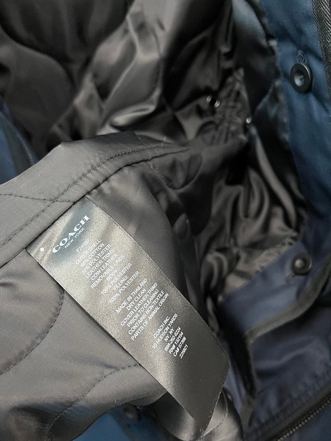 95-100) 코치 멀티포켓 후드야상 상품이미지9