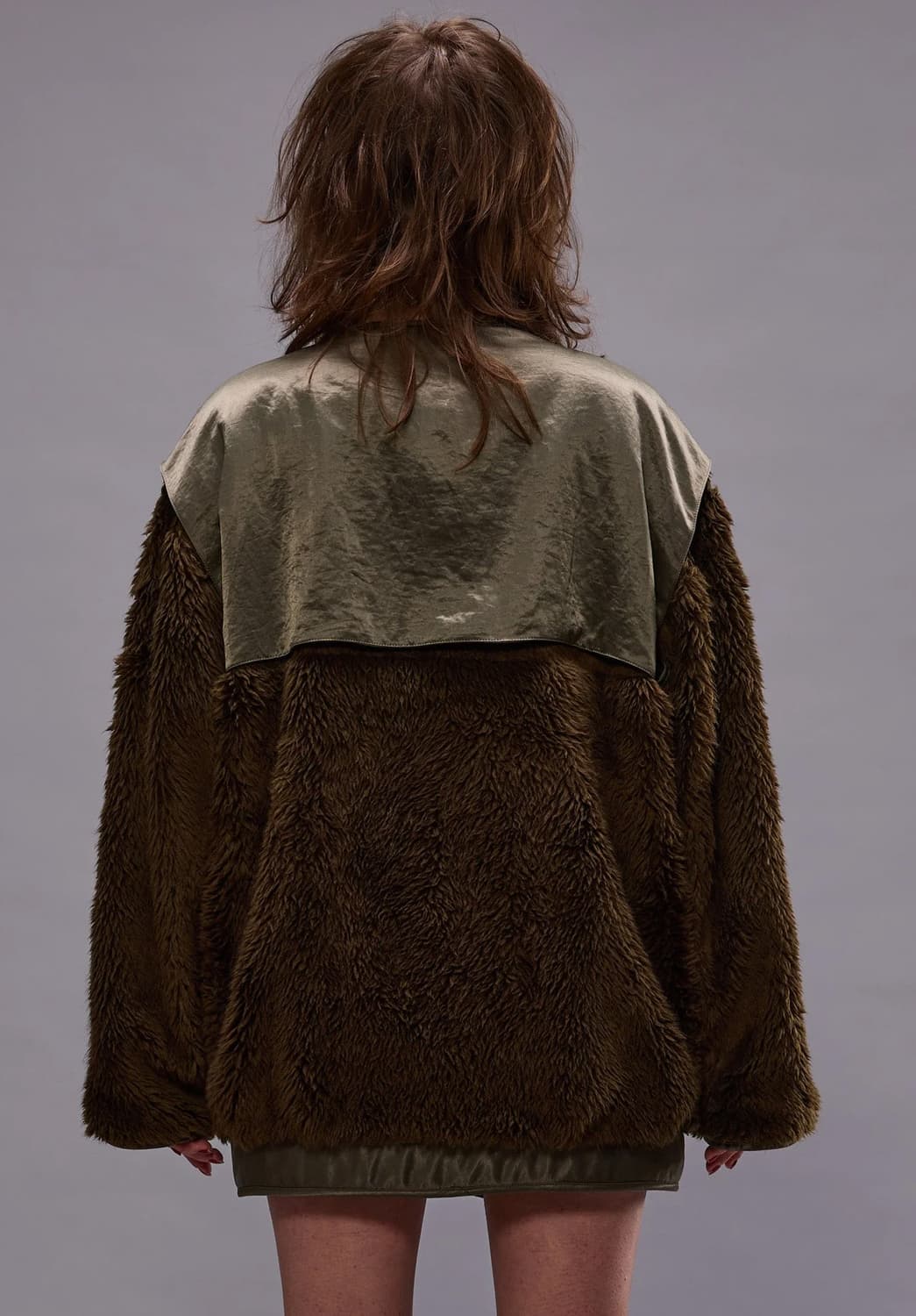 [M,L]알써틴 R13 Cocoon 퍼 자켓 상품이미지4