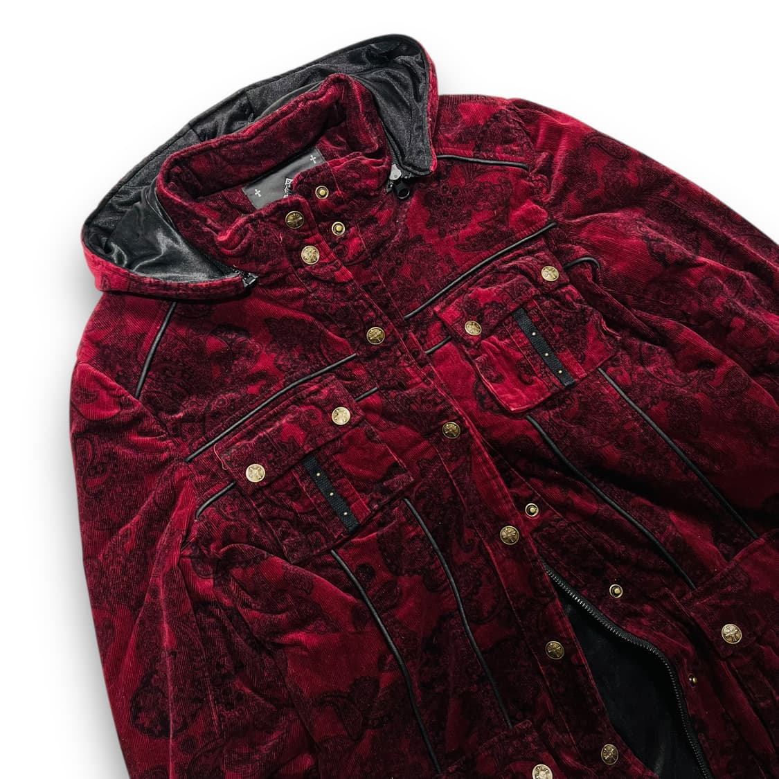 Ozz Croce Black Rose Two-Way Jacket 상품이미지2