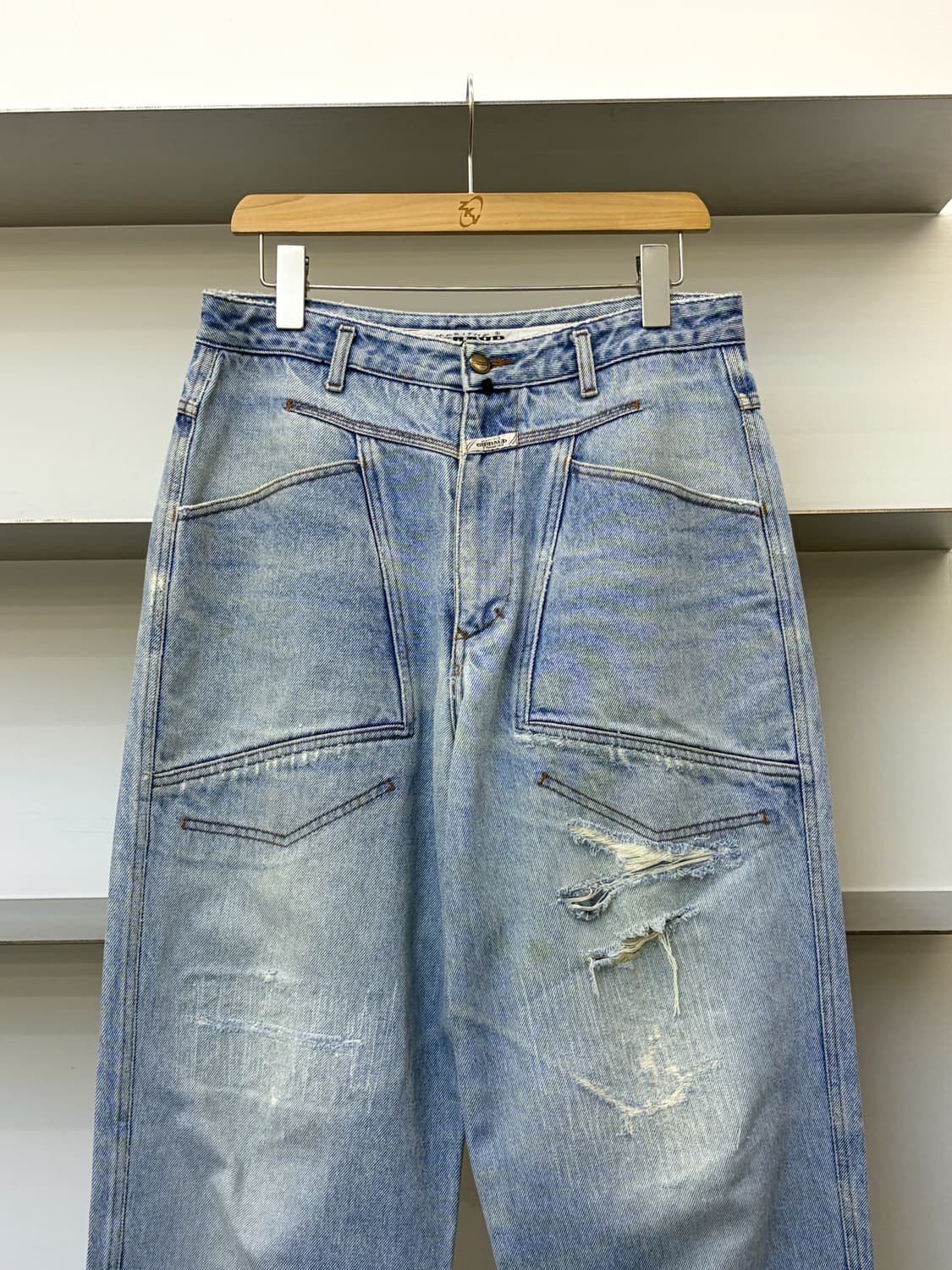 마리떼 프랑소와 저버 90s 데님 진스 상품이미지2