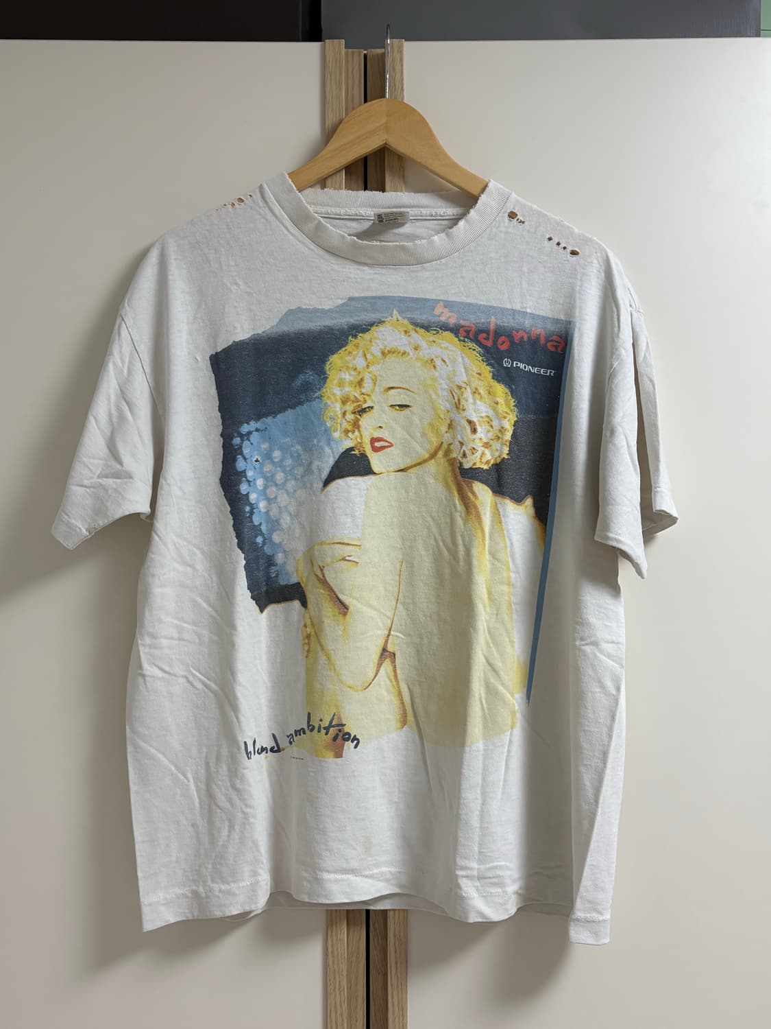 XL) 90s 마돈나 티셔츠 상품이미지1