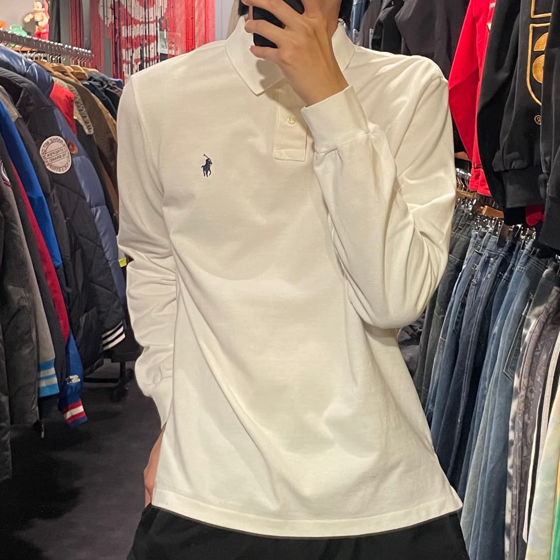 [IM]Polo RalphLauren 폴로랄프로렌 화이트 카라T 상품이미지3