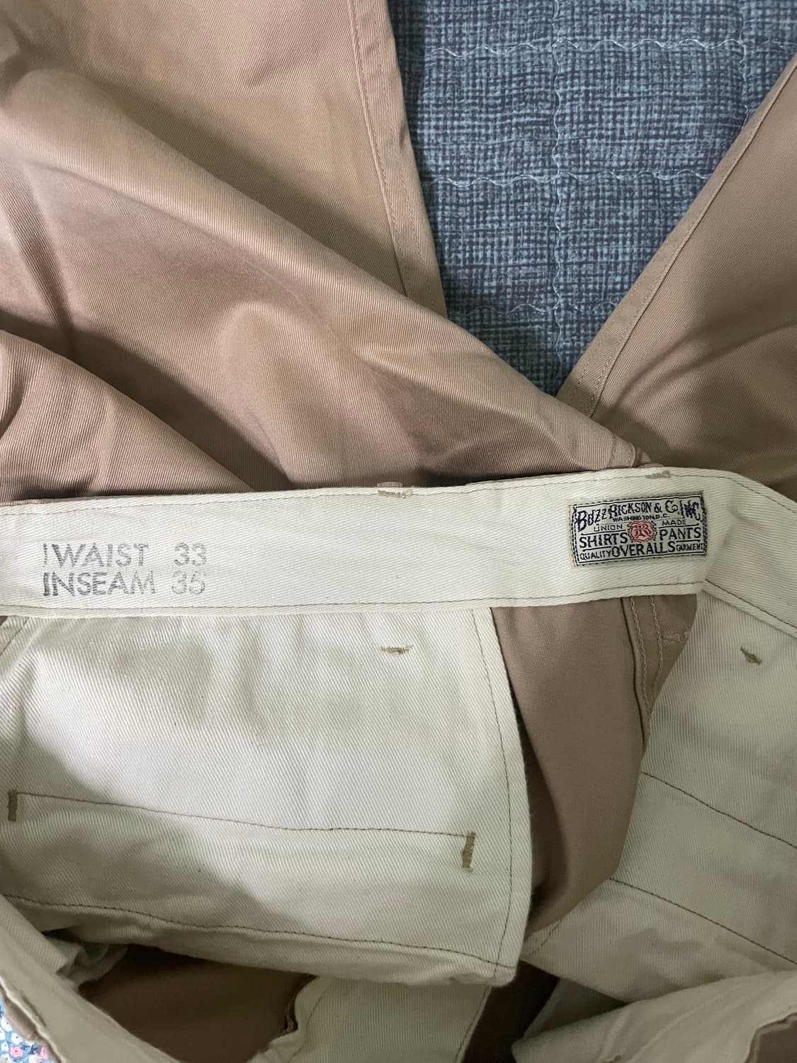 버즈릭슨 치노 33 베이지 상품이미지3