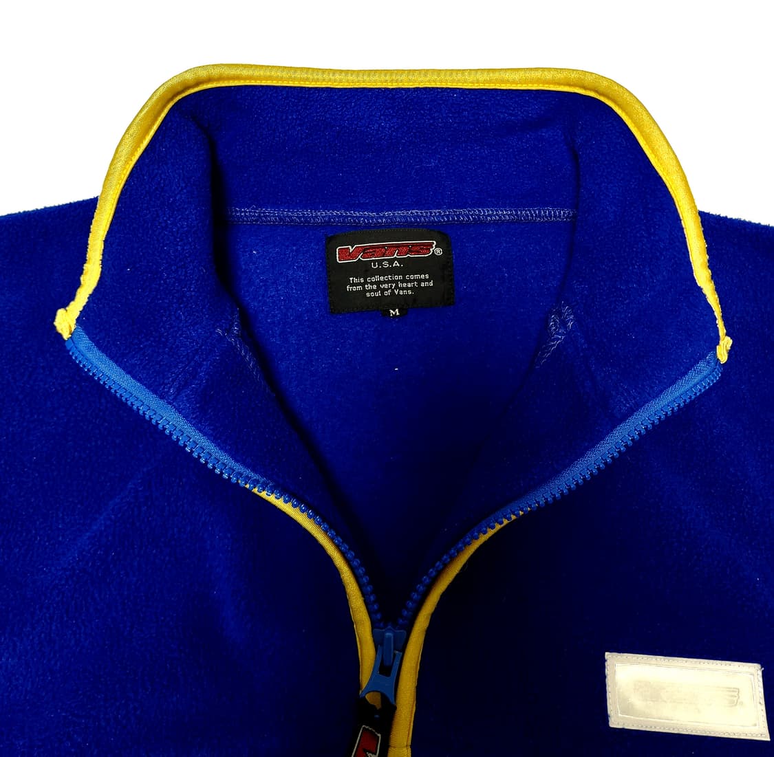 반스 90s 빈티지 하프 집업 플리스 M 상품이미지3