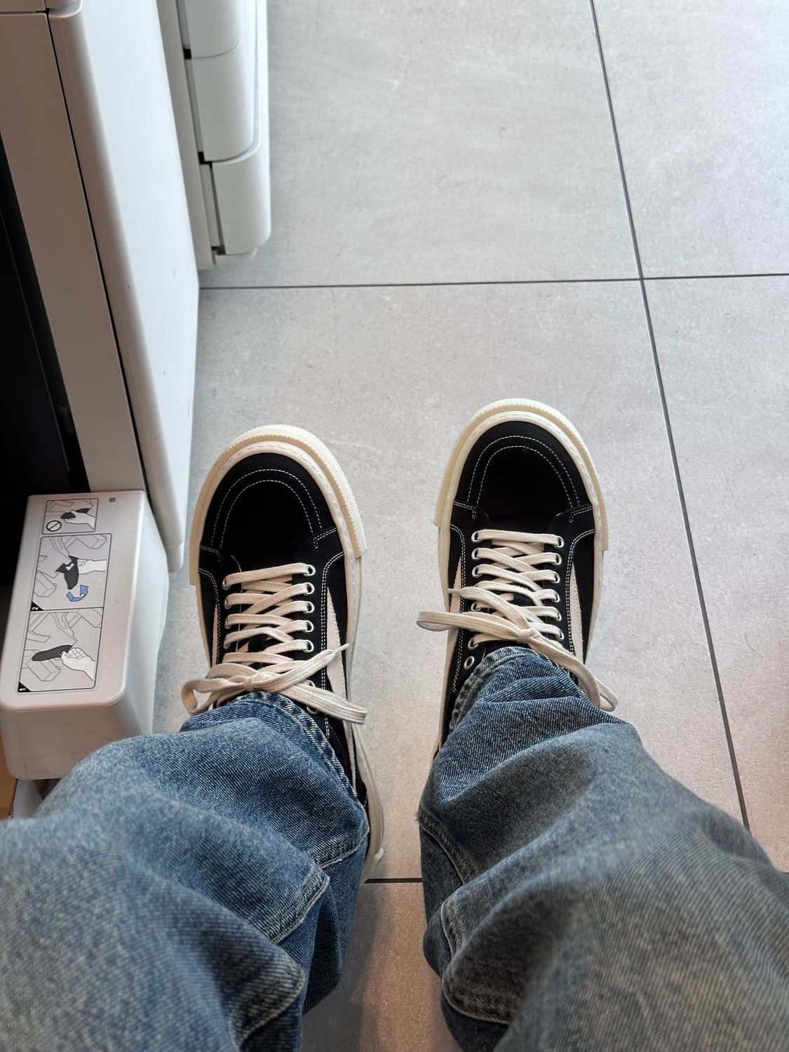 릭오웬스 다크쉐도우 스니커즈 상품이미지3