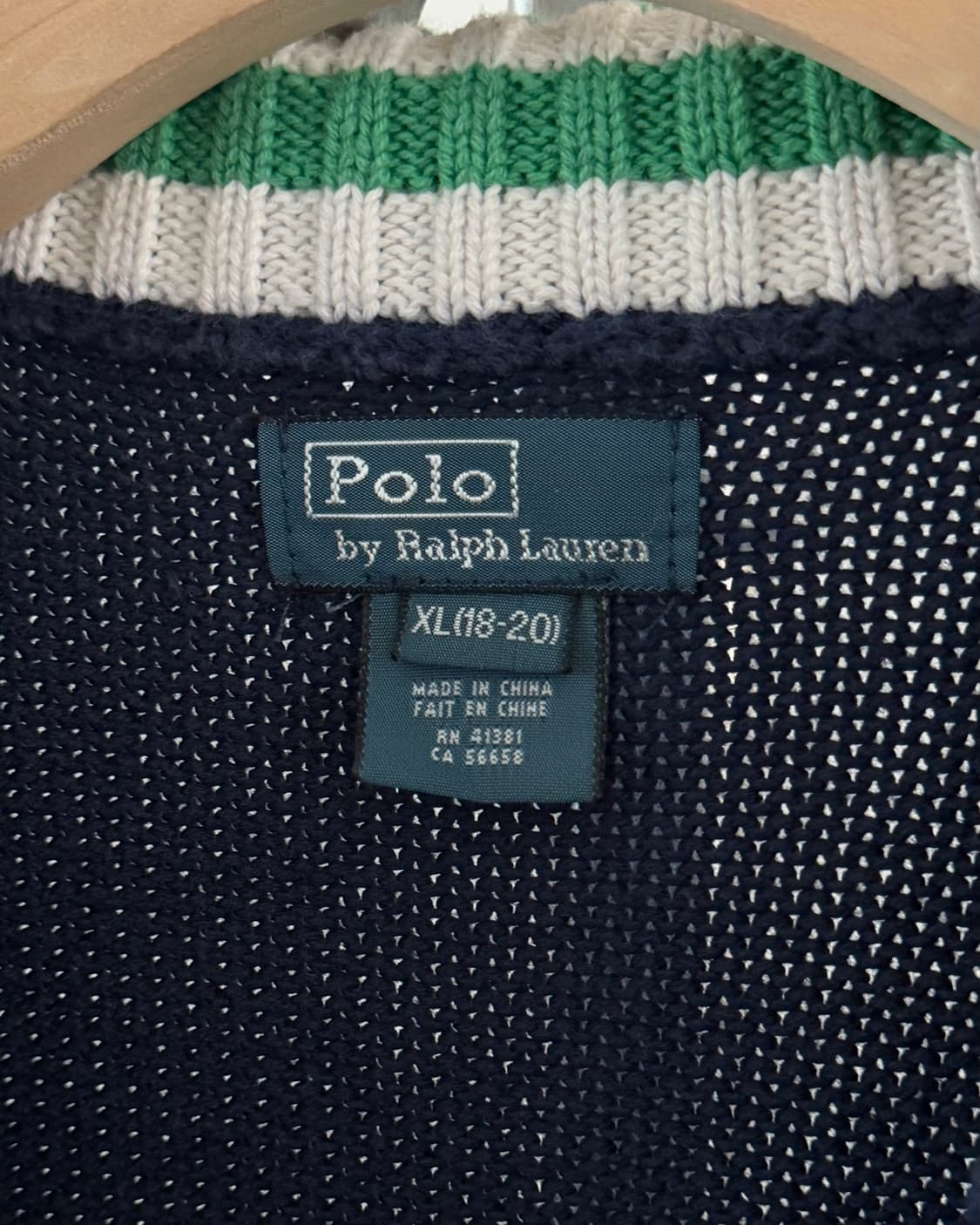 Polo 폴로 랄프로렌 보이즈라인 빅포니 니트집업 상품이미지8