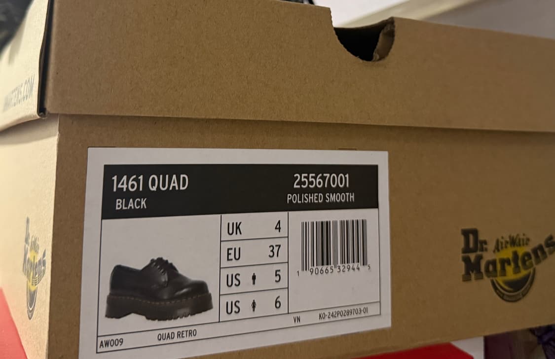 닥터마틴 1461 쿼드 230/UK4 상품이미지9