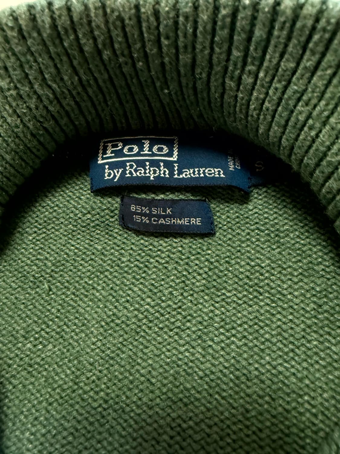 남여공용 폴로 랄프로렌 Quarter Zip Up Knit 상품이미지4