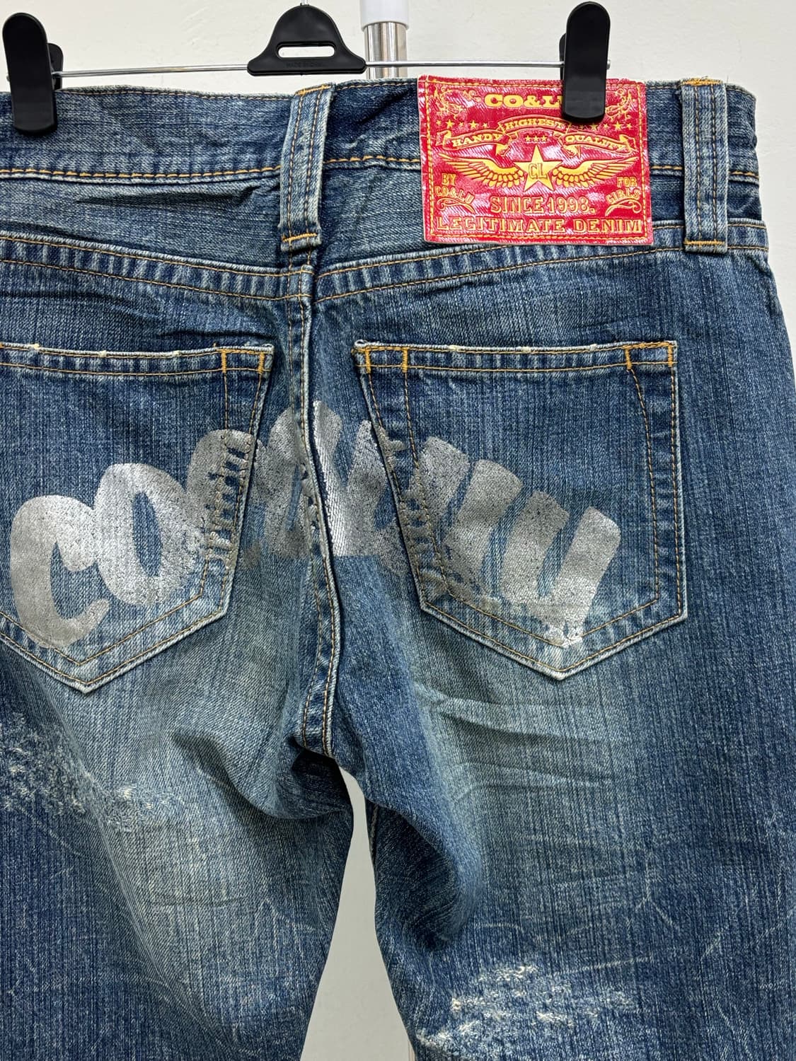 빈티지 co&lu 로우라이즈 데님 팬츠 상품이미지8