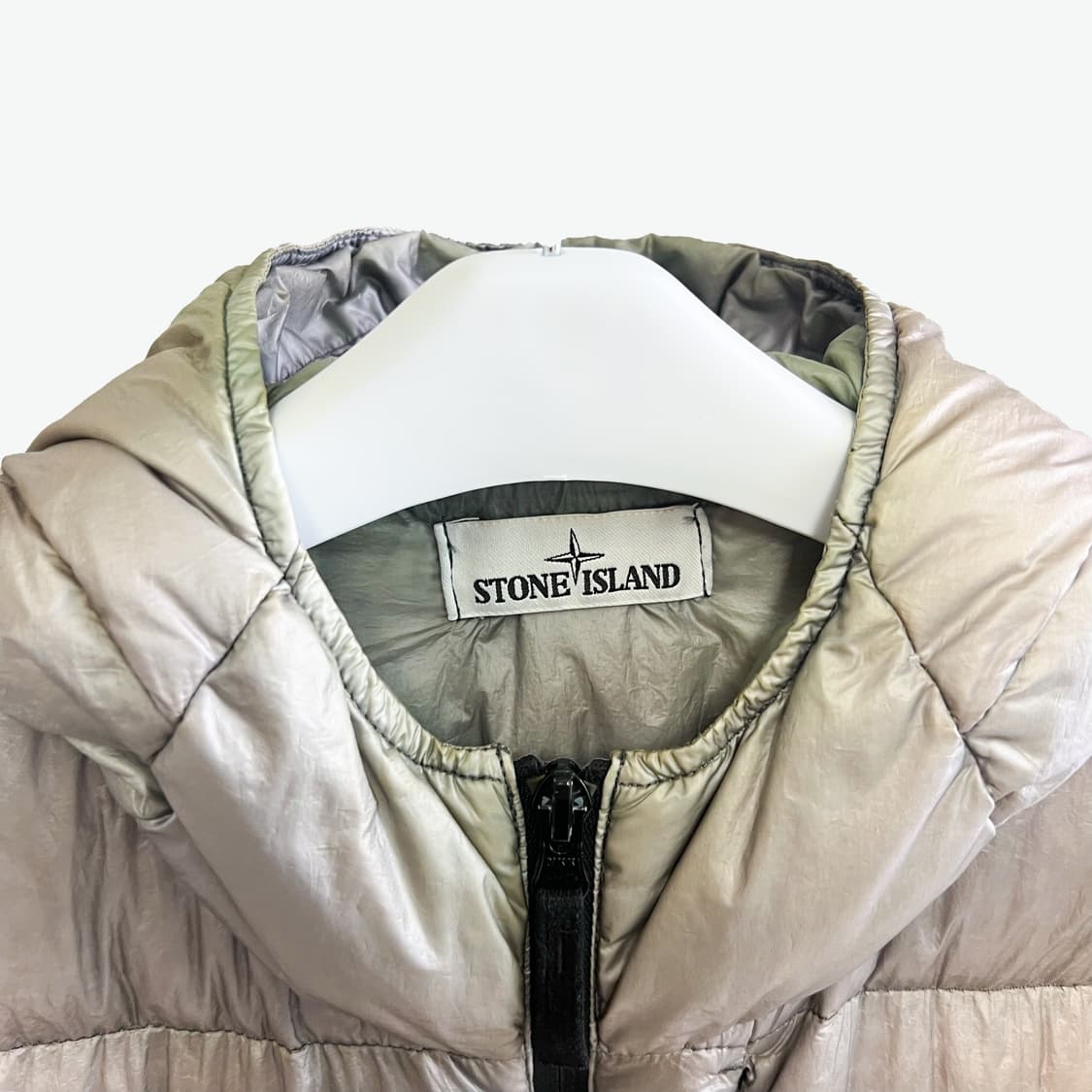 [L/매장판] 스톤아일랜드 가먼트다잉 후드 패딩 상품이미지4