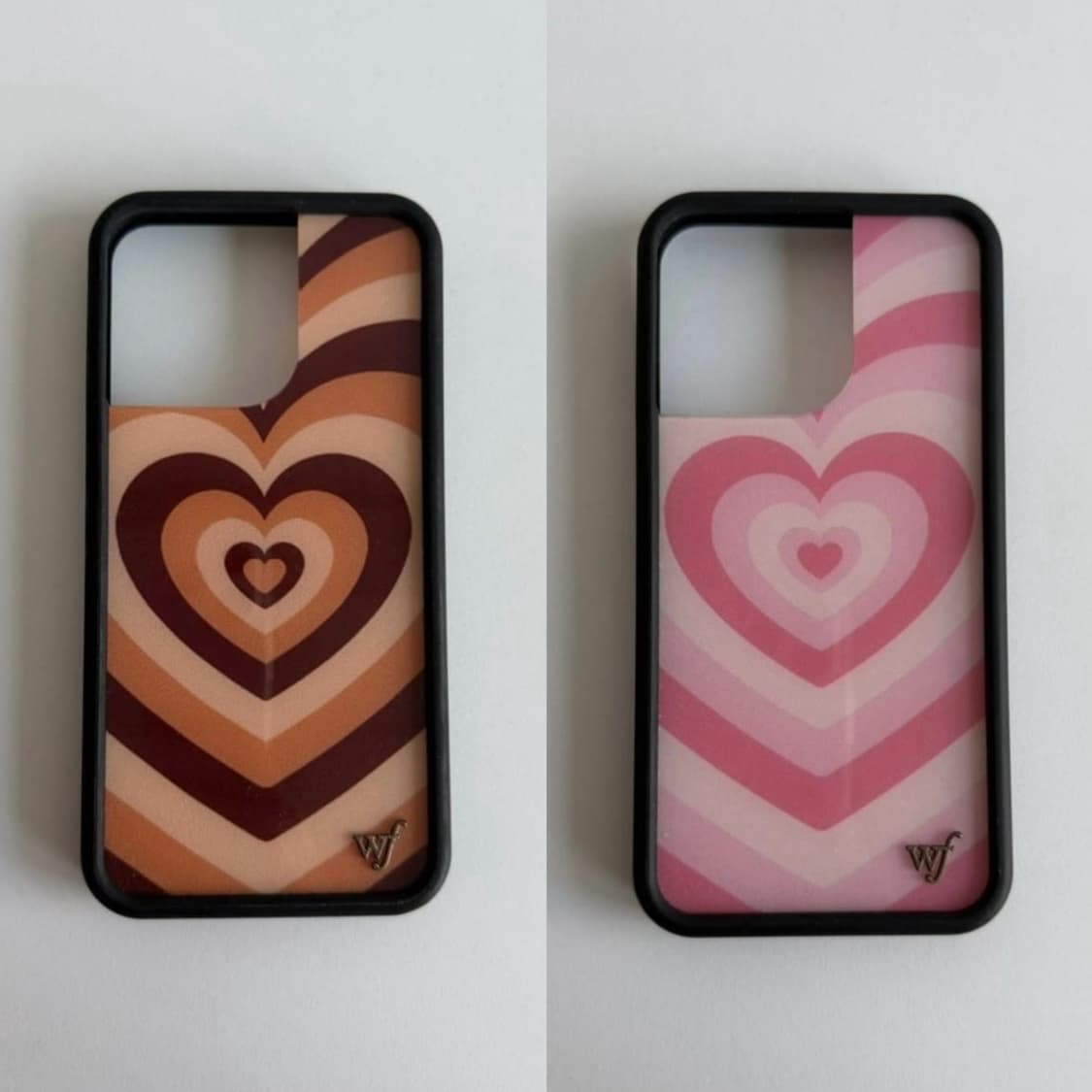 wildflowercases 하트 케이스 (pink/brown) 1+1 상품이미지1