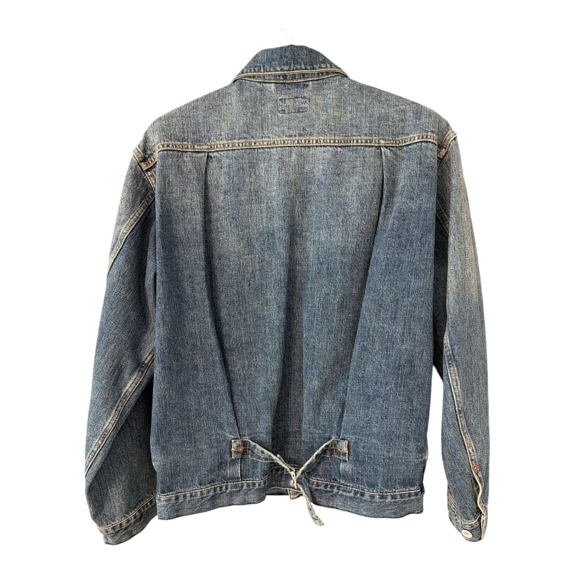 Rough Side 트러커 데님 자켓 Used Blue 상품이미지4