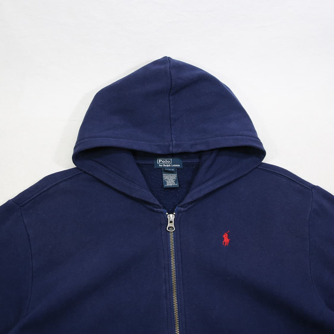 (착용컷) 폴로 랄프로렌 스웻 후드 집업 (98) 상품이미지4