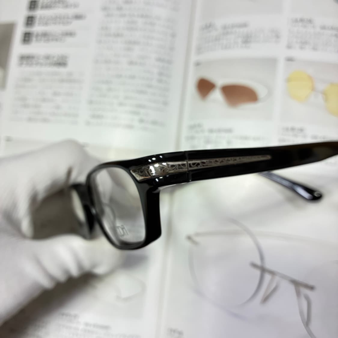 MATSUDA 마츠다 블랙 뿔테 일본 안경 상품이미지3